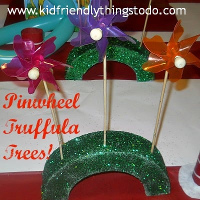 Truffula Tree Pinwheels