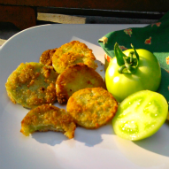A fun thing to do with kids, Kid friendly thing to do, Kid friendly recipe, Fried green tomato recipe, A fun thing to do with kids in Connecticut, A fun thing to do with kids in Massachusetts, A fun thing to do with kids in Rhode Island