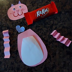 A Clever Valentine Card Using Kit-Kats