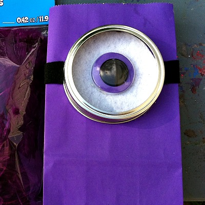 Despicable Me 2 Evil Purple Minion Gift Bag Idea!