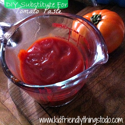 Tomato Paste Substitute