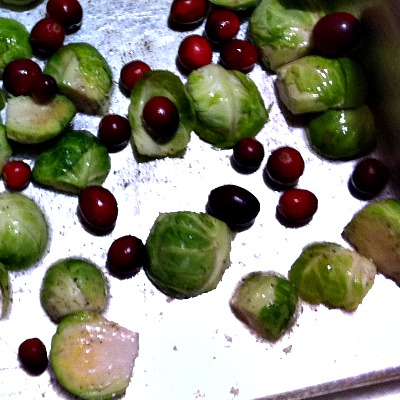 Preparing Brussels Sprouts To Roast