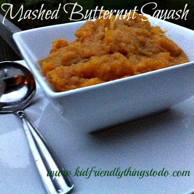 Mashed Butternut Squash Recipe