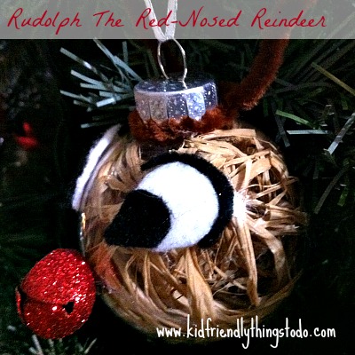 DIY Rudolph The Red-Nosed Reindeer