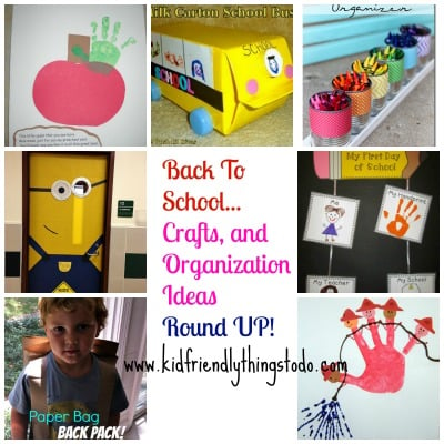 Wow! These are super cute back to school ideas, and crafts! 