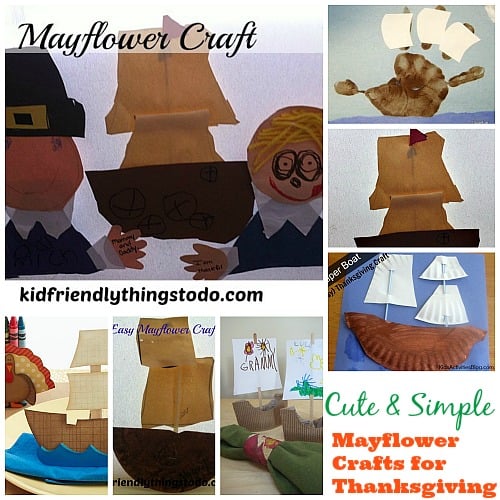 The turkey usually steals the show on Thanksgiving, but the Mayflower should really have the spotlight! Simple Mayflower crafts for kids!