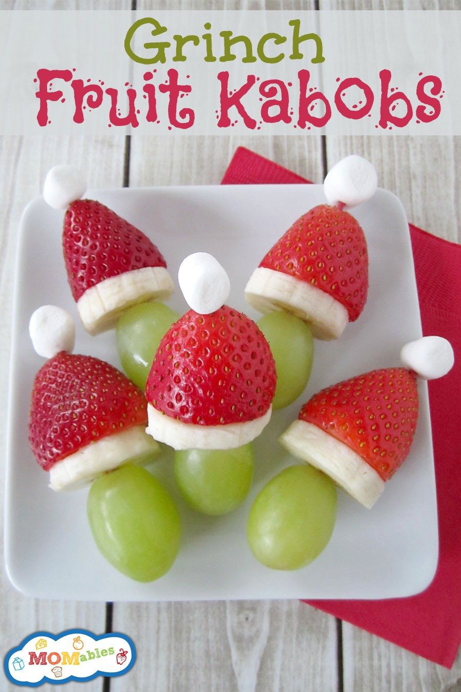 Over 20 Non-Candy, healthy fruit and vegetable Christmas snacks for kids school classroom Christmas parties - www.kidfriendlythingstodo.com