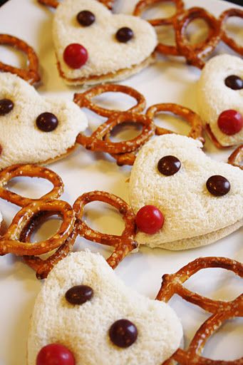 non-candy Christmas and Holiday Party Treats that are still fun! If we can't take sweets, then let's get creative with the healthy stuff!