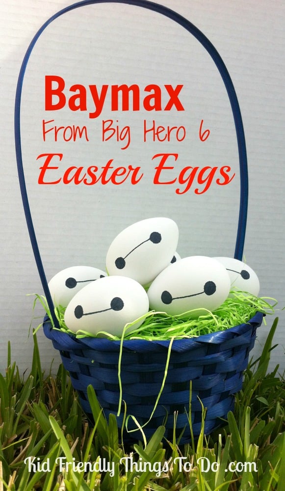Baymax From Big Hero Six Easter Eggs