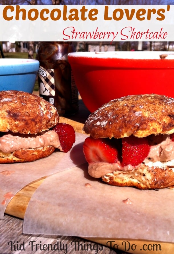 Chocolate Lovers' Strawberry Shortcake - possibly the best shortcake I've ever had!