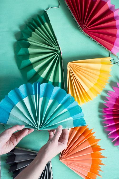 paper fan craft