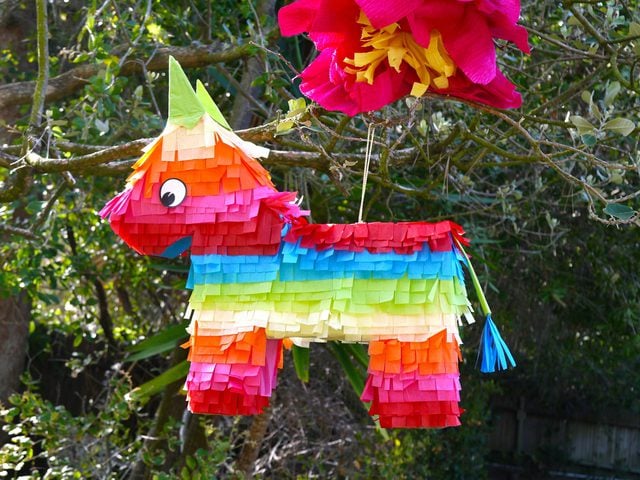 DIY donkey pinata