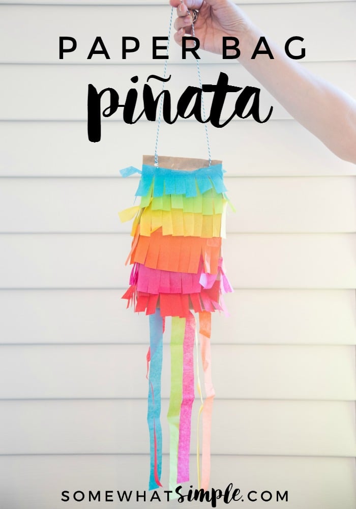 paper bag pinata