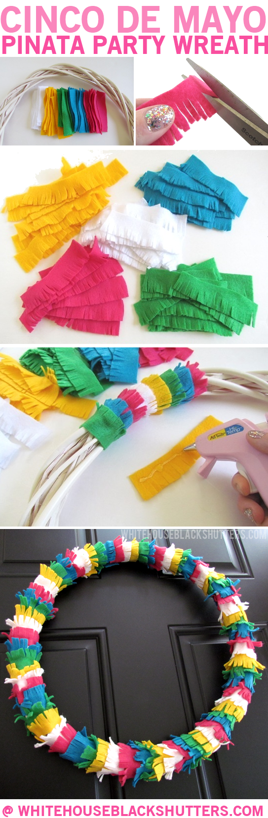 Cinco De Mayo Wreath craft