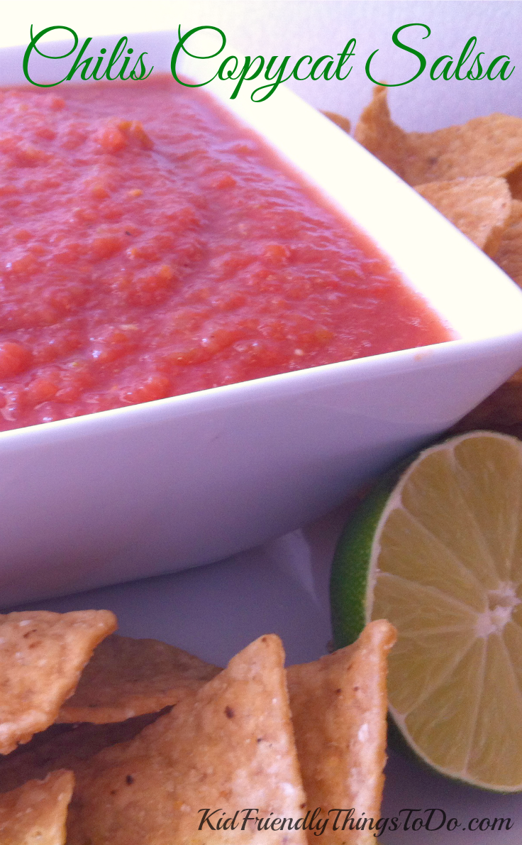 Chilis Copycat Salsa Appetizer - KidFriendlyThingsToDo.com