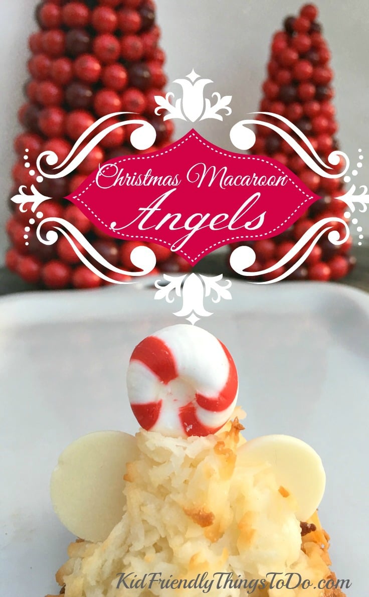 Christmas Coconut Macaroon Angels. So Darling! - KidFriendlyThingsToDo.com
