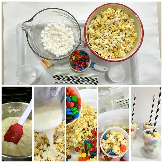 Easy M&M Popcorn Balls Recipe - KidFriendlyThingsToDo.com