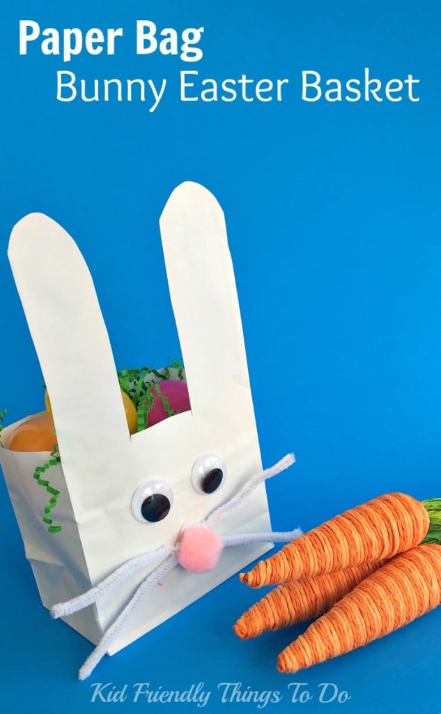 How to make Easy Paper Bag, Bunny Paper Bag