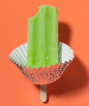 cupcake liner popsicle drips