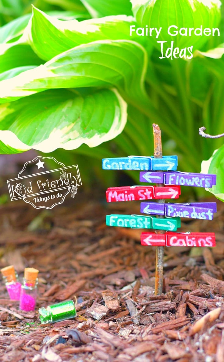 Over 15 Fairy Garden Ideas for kids DIY - KidFriendlyThingsToDo.com
