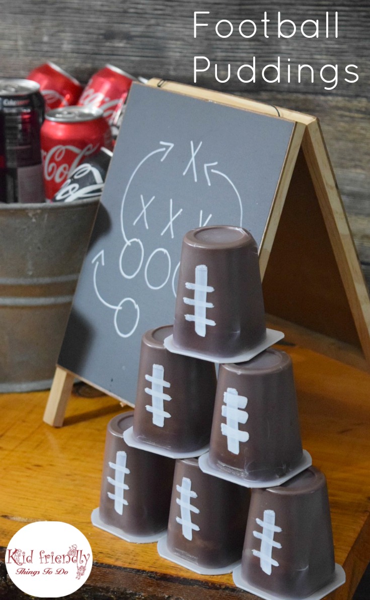 Football Watch Party Ideas and Football Cup Cozies! Games, Food and more! So fun ideas in this post! - www.kidfriendlythingstodo.com