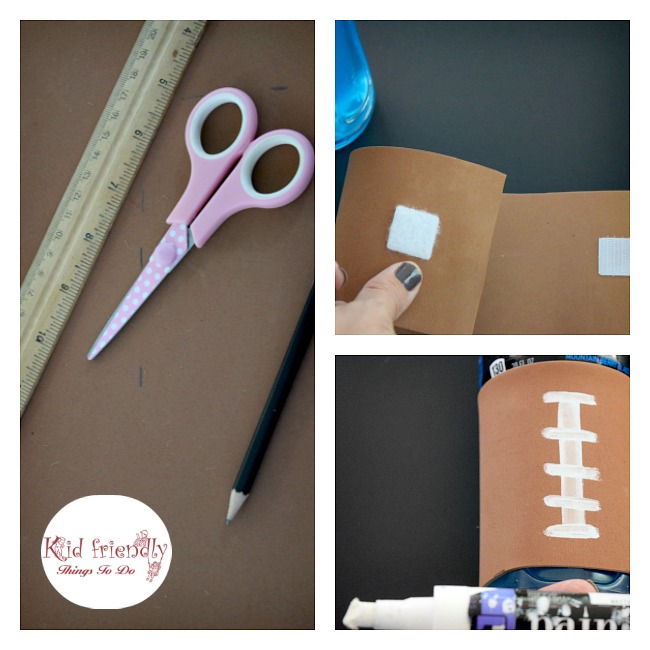 Football Watch Party Ideas and Football Cup Cozies! Games, Food and more! So fun ideas in this post! - www.kidfriendlythingstodo.com