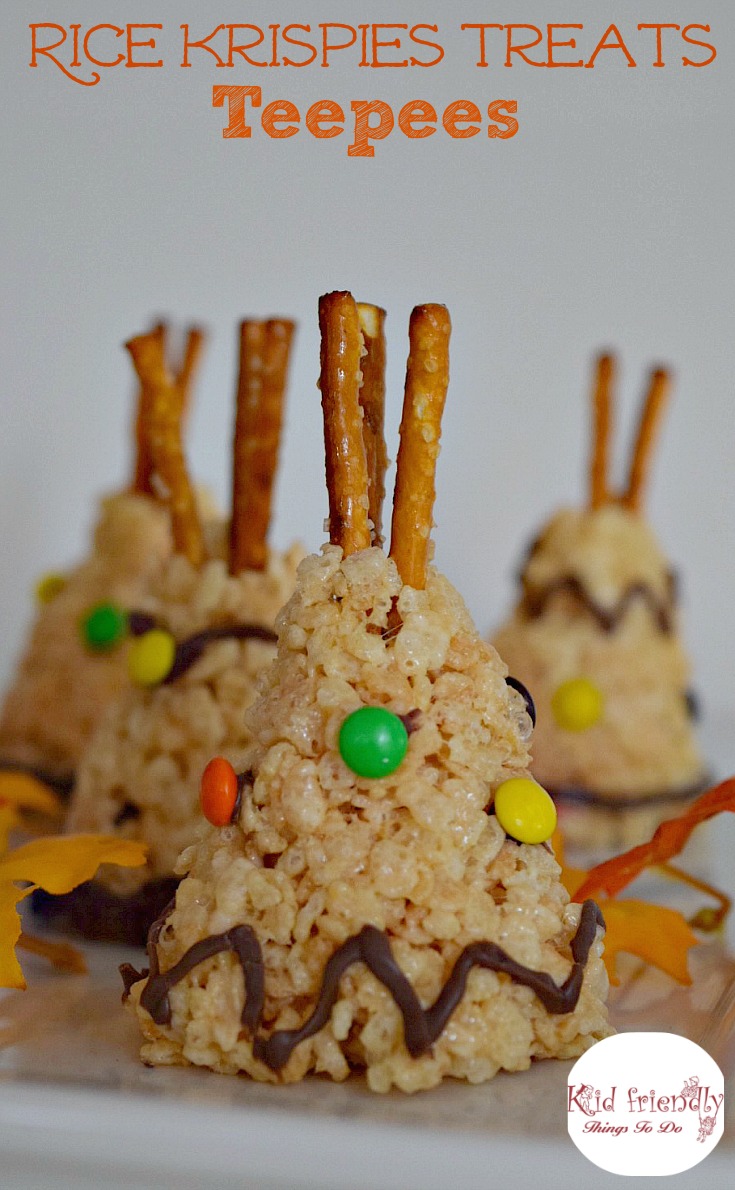 Perfect for Thanksgiving, or a Native American fun food idea for kids. This is such a cute and simple treat for kids! www.kidfriendlythingstodocom