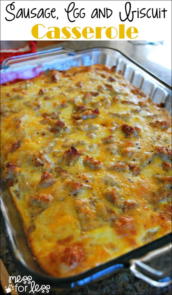 Crockpot Breakfast Casserole — Bless this Mess