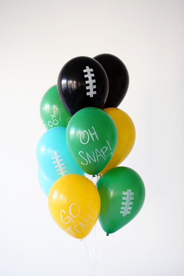 Over 23 Ideas for a fun Football Party With Kids - Decorations, Recipes, Games, & More! - fun and easy ideas. www.kidfriendlythingstodo.com