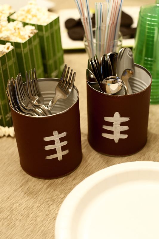 Over 23 Ideas for a fun Football Party With Kids - Decorations, Recipes, Games, & More! - fun and easy ideas. www.kidfriendlythingstodo.com