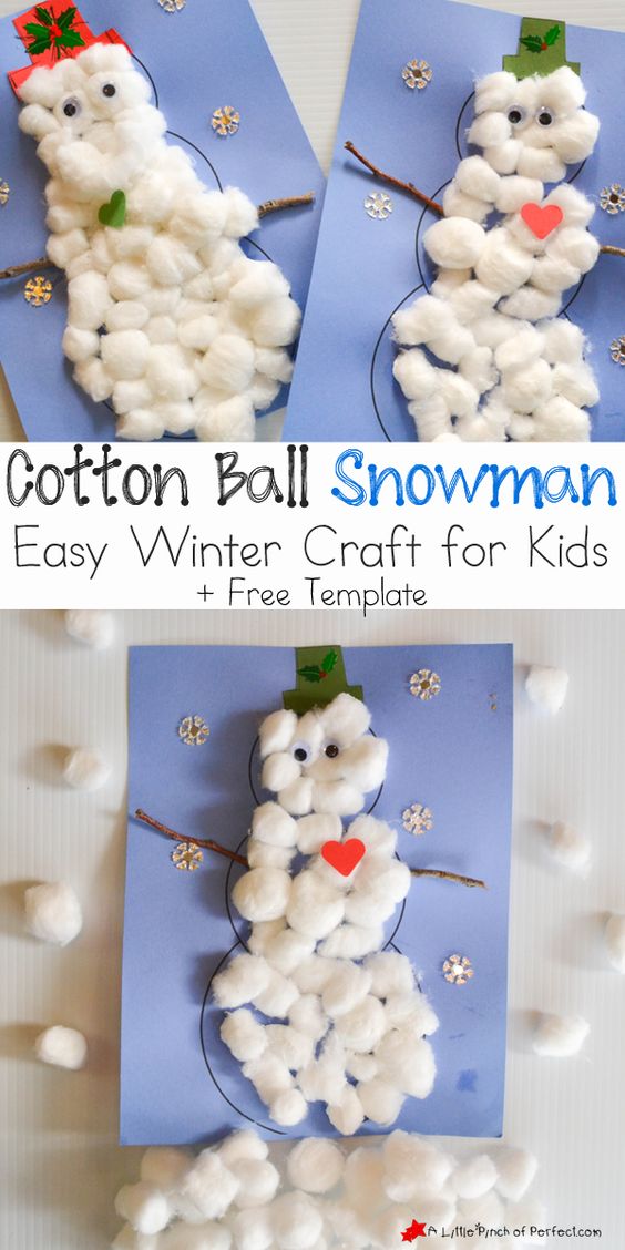 Over 30 Easy Winter themed crafts for kids to make and fun food treat ideas to brighten the house and classroom! Perfect for winter parties. www.kidfriendlythingstodo.com