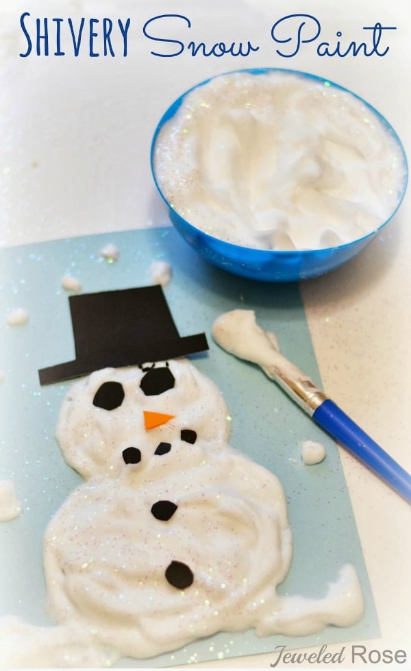 Over 30 Easy Winter themed crafts for kids to make and fun food treat ideas to brighten the house and classroom! Perfect for winter parties. www.kidfriendlythingstodo.com