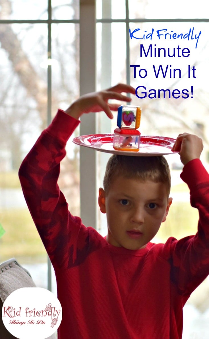 Even More Fun Kid Friendly Minute To Win it Games! Fun for the whole family! Great for parties - like Christmas, New Years, Teenage, Classroom and more! www.kidfriendlythingstodo.com