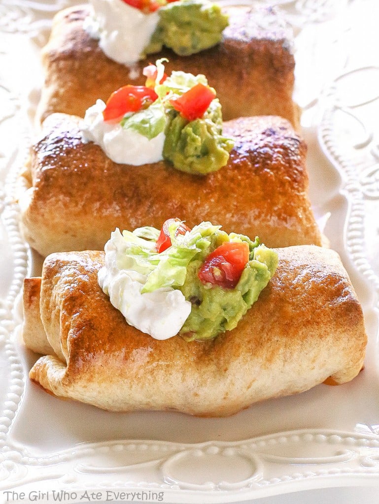 Over 30 Burrito, Chimichanga, and Quesadilla Mexican Recipes - A variety of Chicken, beef, smothered, baked, and even dessert recipes. delicious recipes - www.kidfriendlythingstodo.com