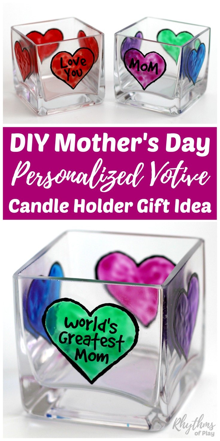 Over 15 Mother's Day Crafts the kids can make as gifts for mom - www.kidfriendlythingstodo.com