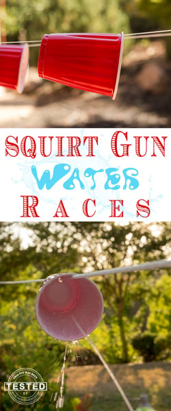 squirt gun water race