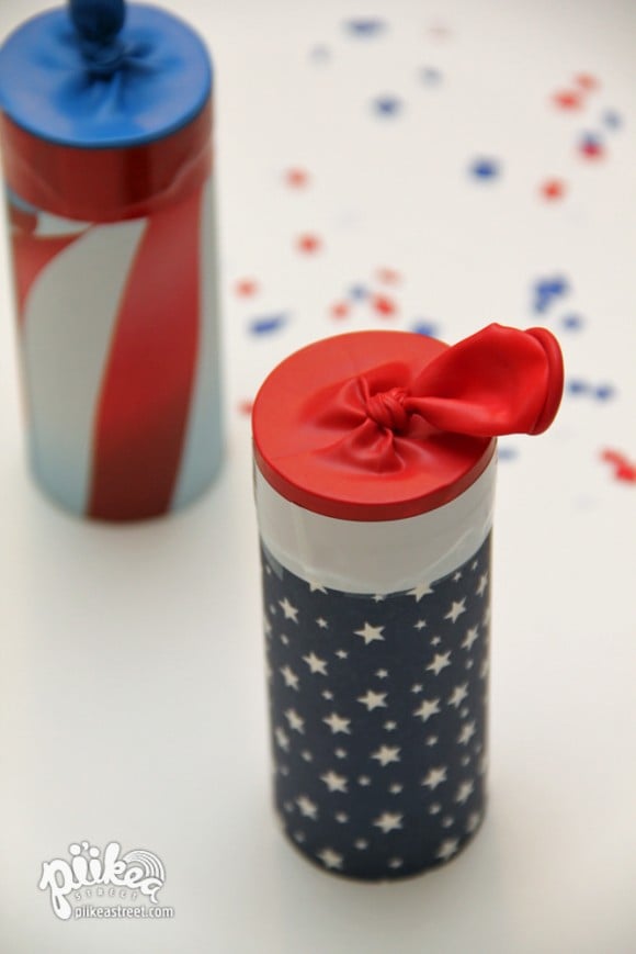Patriotic Party Poppers