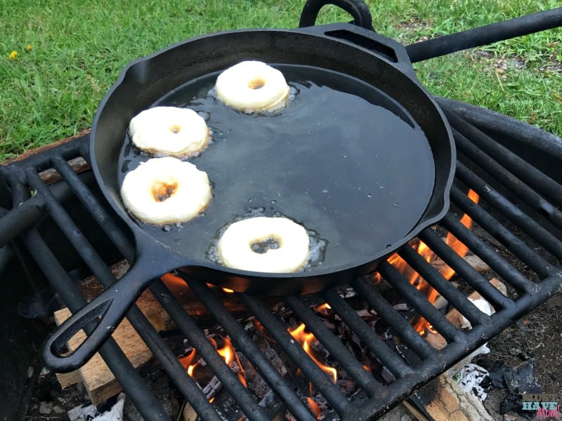 campfire doughnuts