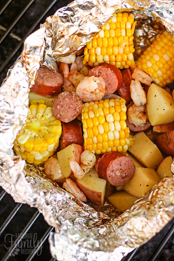 cajun shrimp foil packet