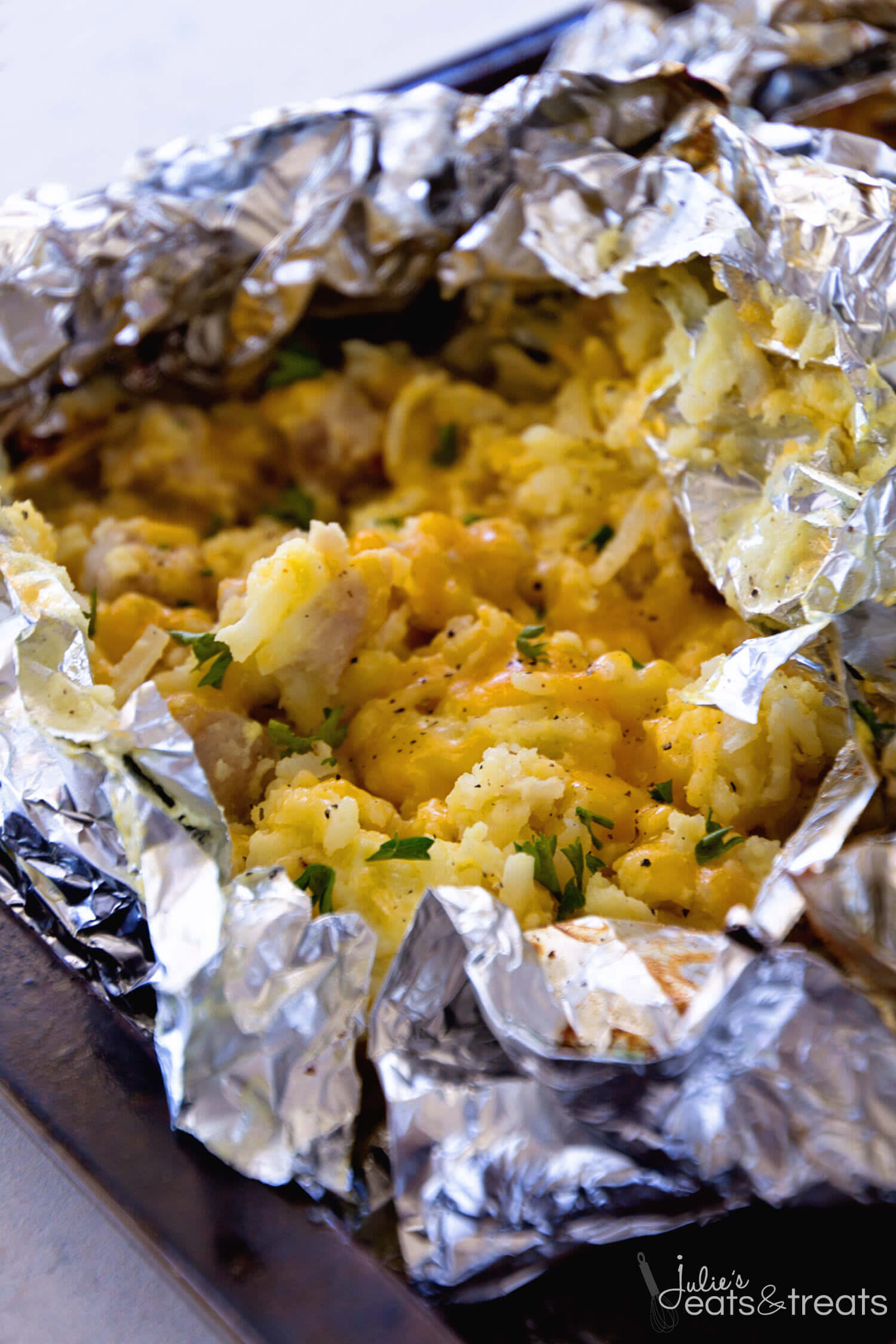 egg bake foil packet