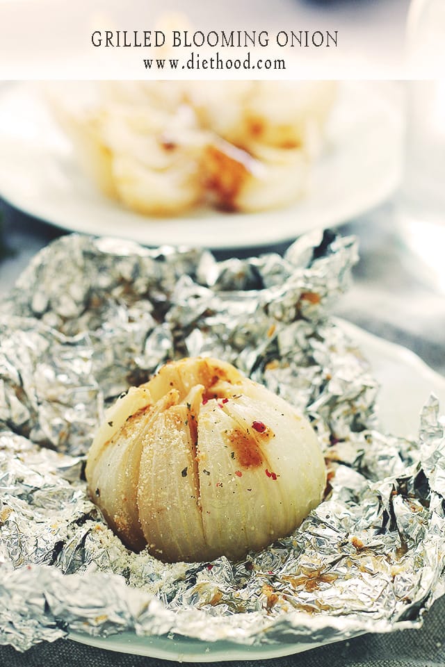 grilled blooming onion