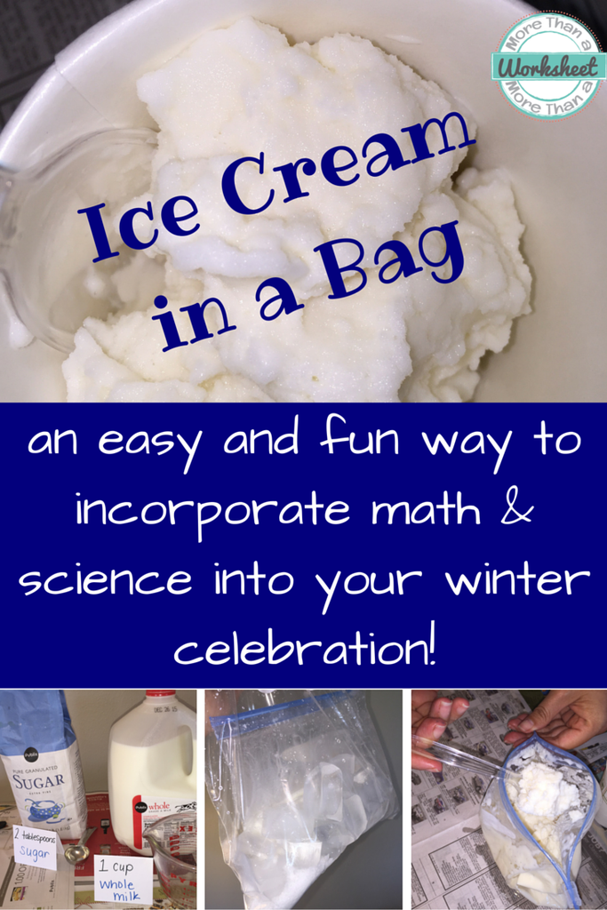 science behind ice cream in a bag