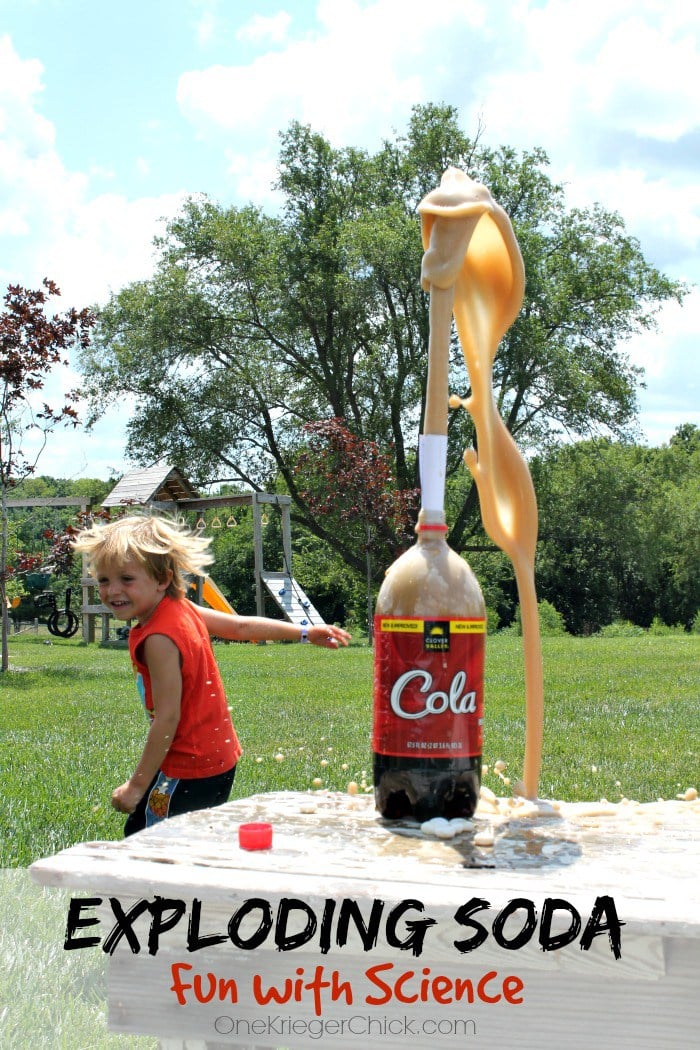 exploding soda