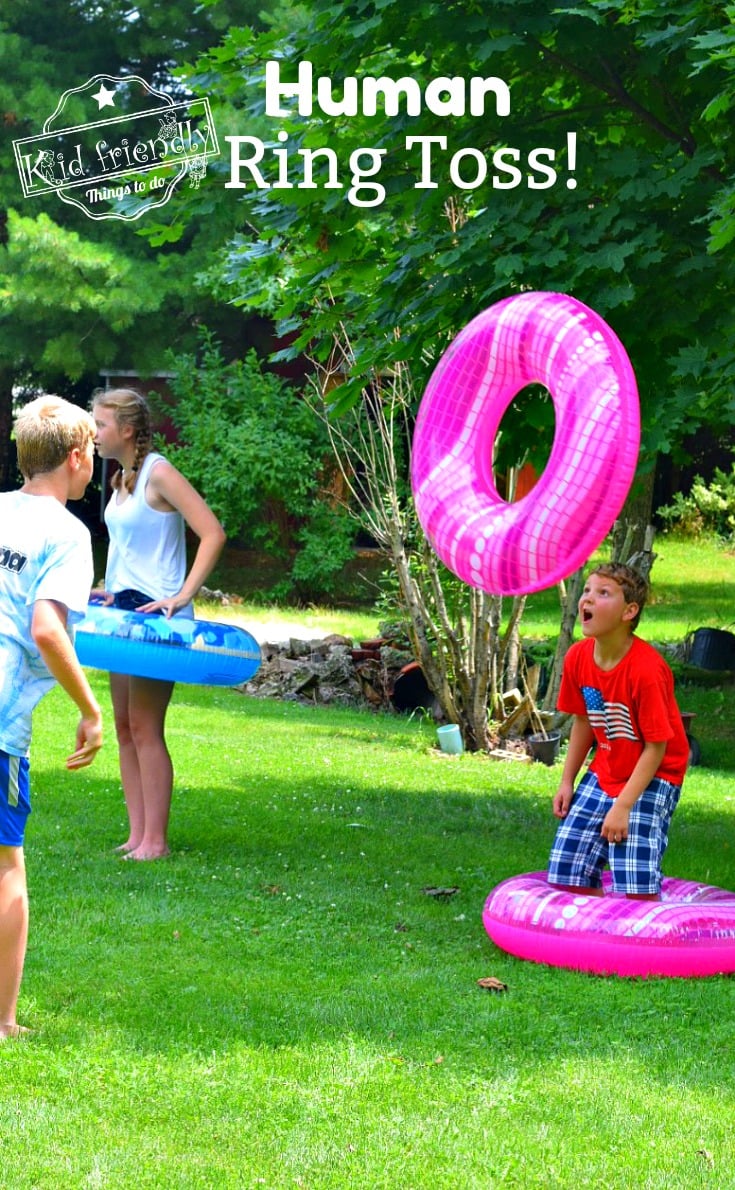 Outdoor Kids Game Ring Toss, Hoop Rings Toss Game