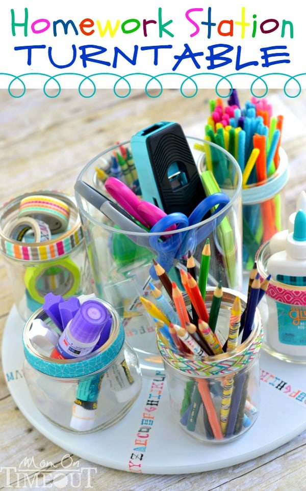 Over 21 DIY Back To School Teacher Gift, Organizing and Homework Ideas - It's all about getting ready for "Back To School"! www.kidfriendlythingstodo.com