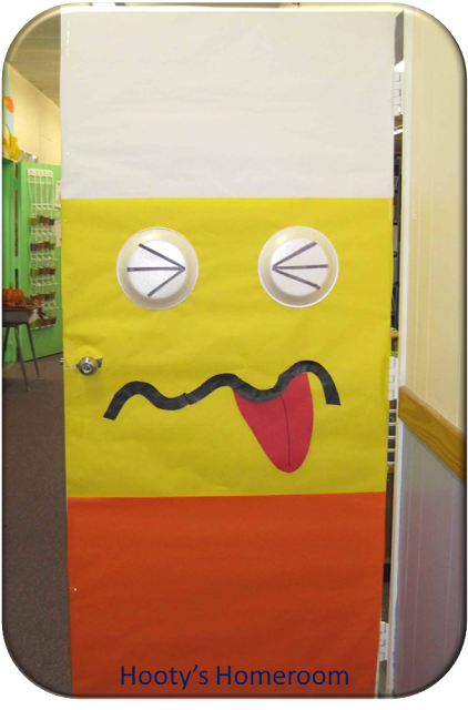 Over 17 Super Fun Halloween Themed Front Door and Porch Ideas - Fun DIY Decorations for Halloween - www.kidfriendlythingstodo.com