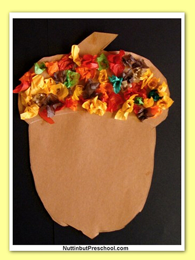 Over 23 Adorable and Easy Fall Crafts that Preschoolers Can Make - Cute fall craft for preschool and elementary school kids! www.kidfriendlythingstodo.com