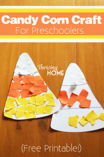 Over 23 Adorable and Easy Fall Crafts that Preschoolers Can Make - Cute fall craft for preschool and elementary school kids! www.kidfriendlythingstodo.com