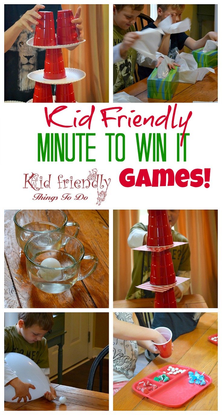 Hilarious Minute To Win It Christmas Games – Fun-Squared