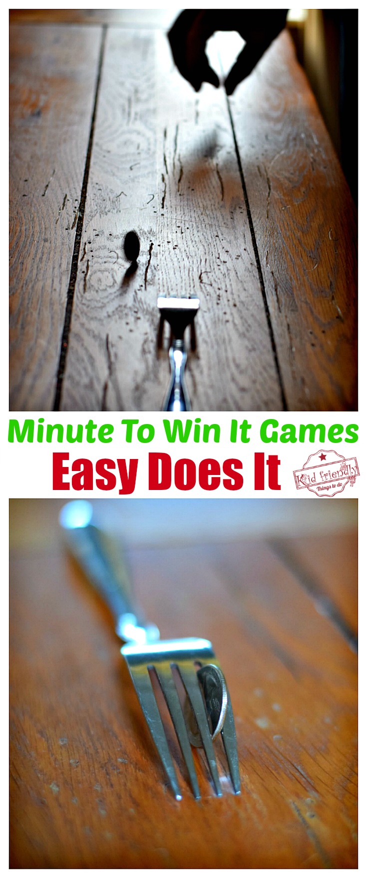 Awesome Minute To Win It Games that are Great for Kids, Teens and Adults - For Your Family Parties! - Perfect for Holiday parties, like Christmas, Thanksgiving, Halloween and even Summer Parties - www.kidfriendlythingstodo.com